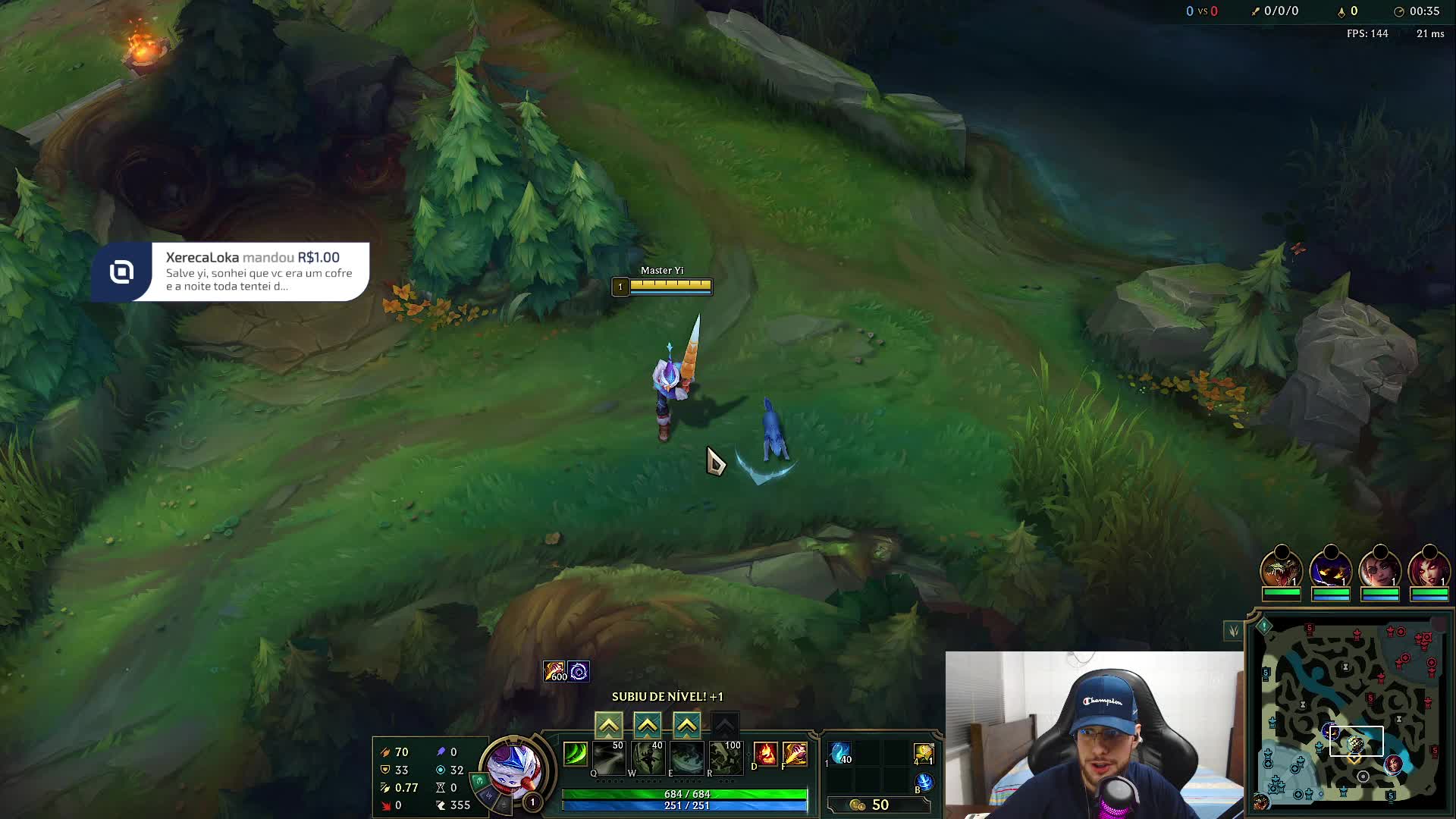 REI YI TILTANDO COM O COFRE ARROMBADO