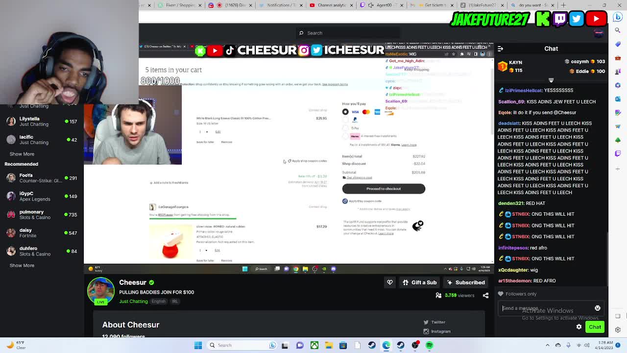 JakeFuture27 Stream - Watch Live on Kick