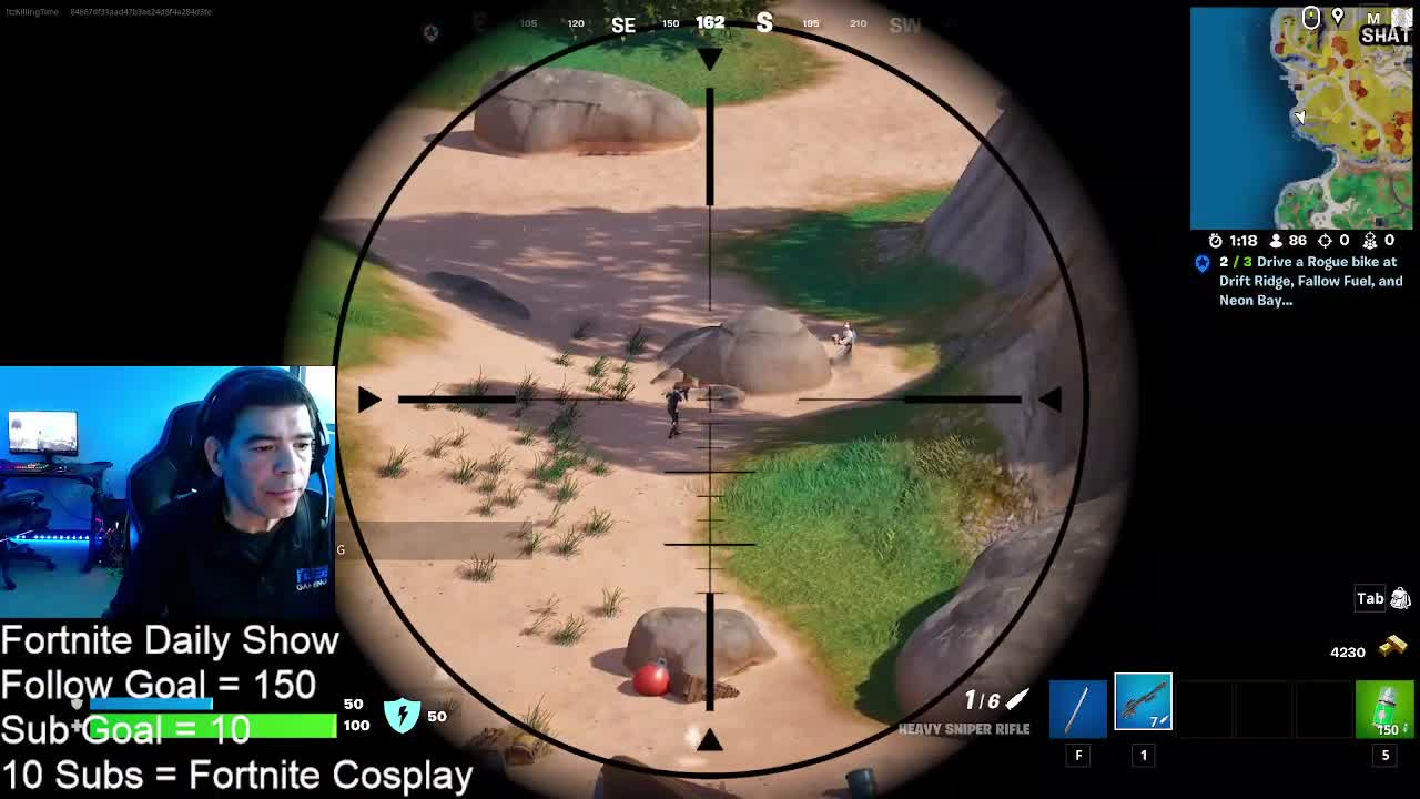 Sniped to the Back of the Head