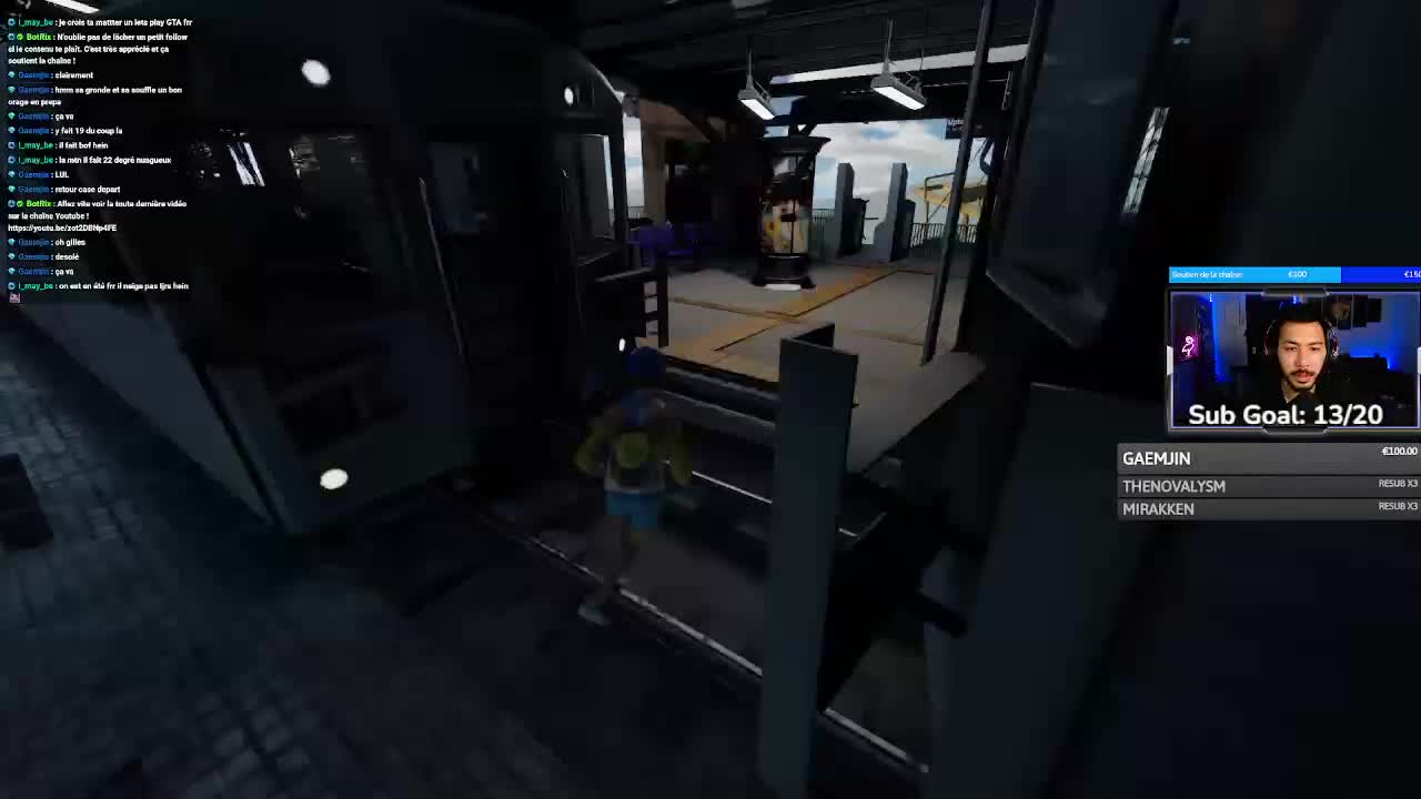 t'a oublié de sauter gamin