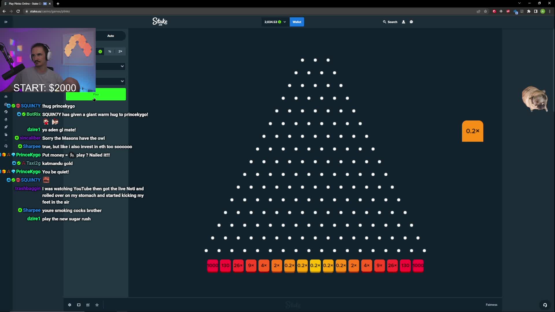 It happened!!!! 1000x PLINKO
