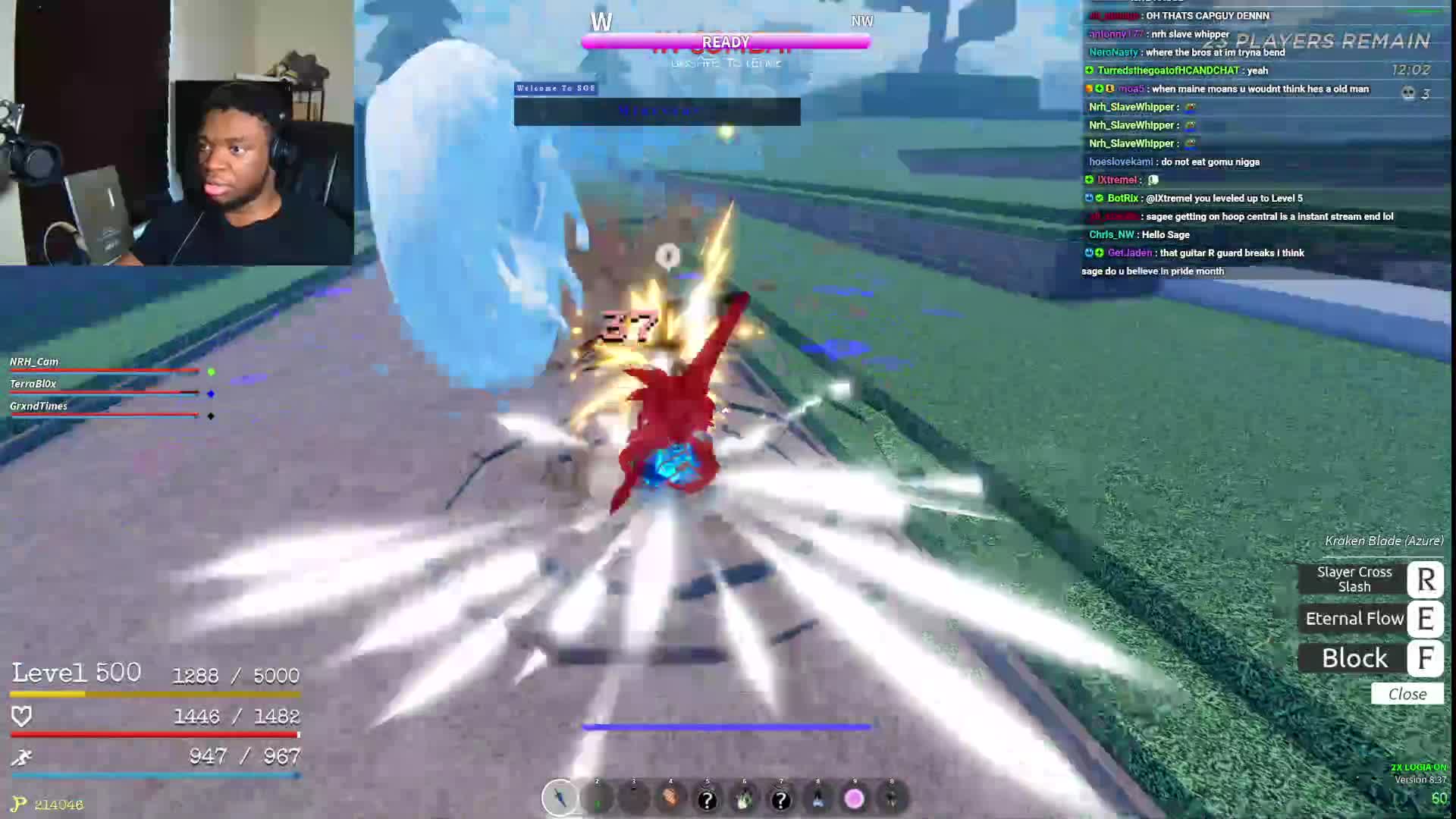sage gets ganked