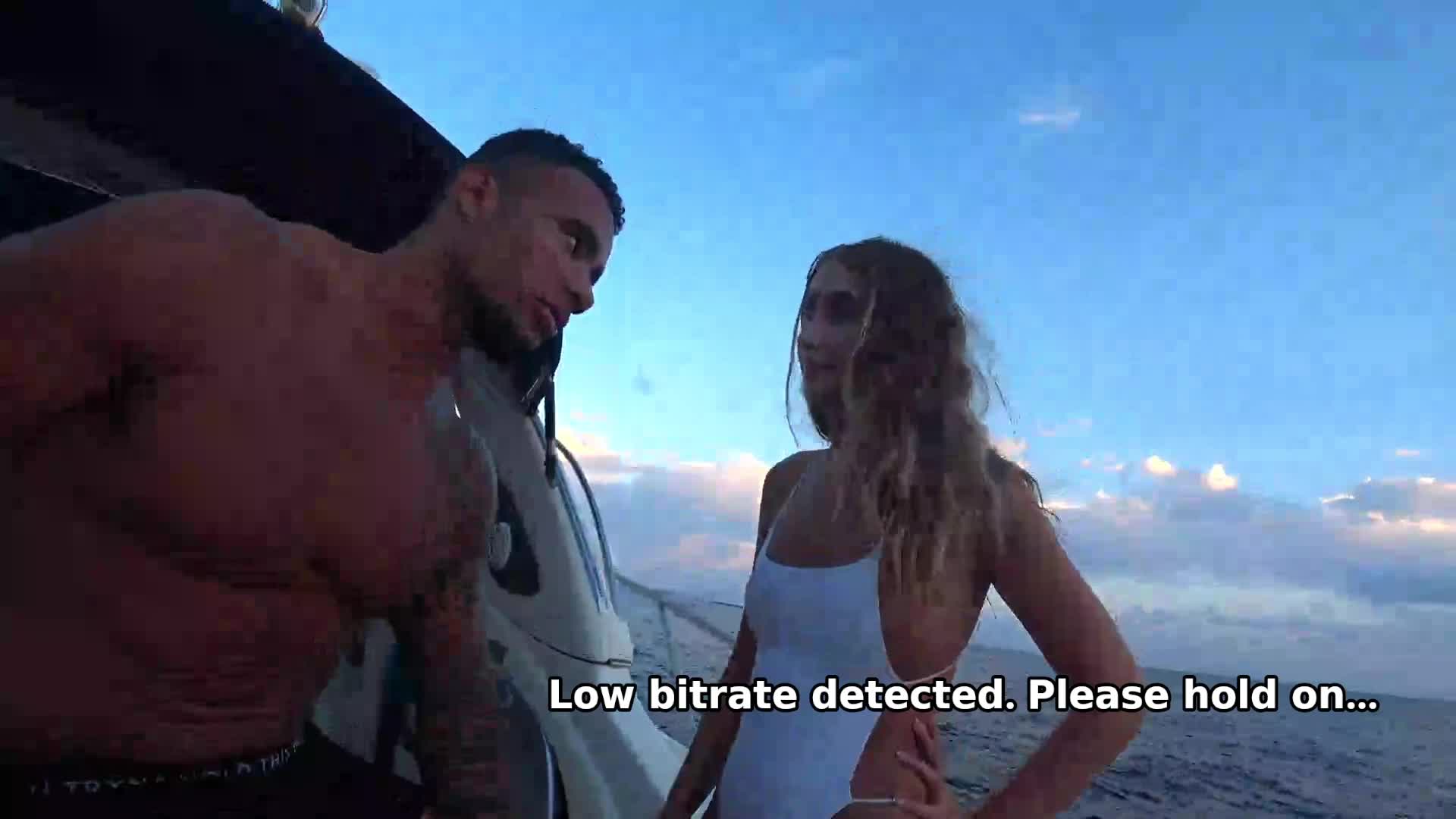 hs throwns lily of boat