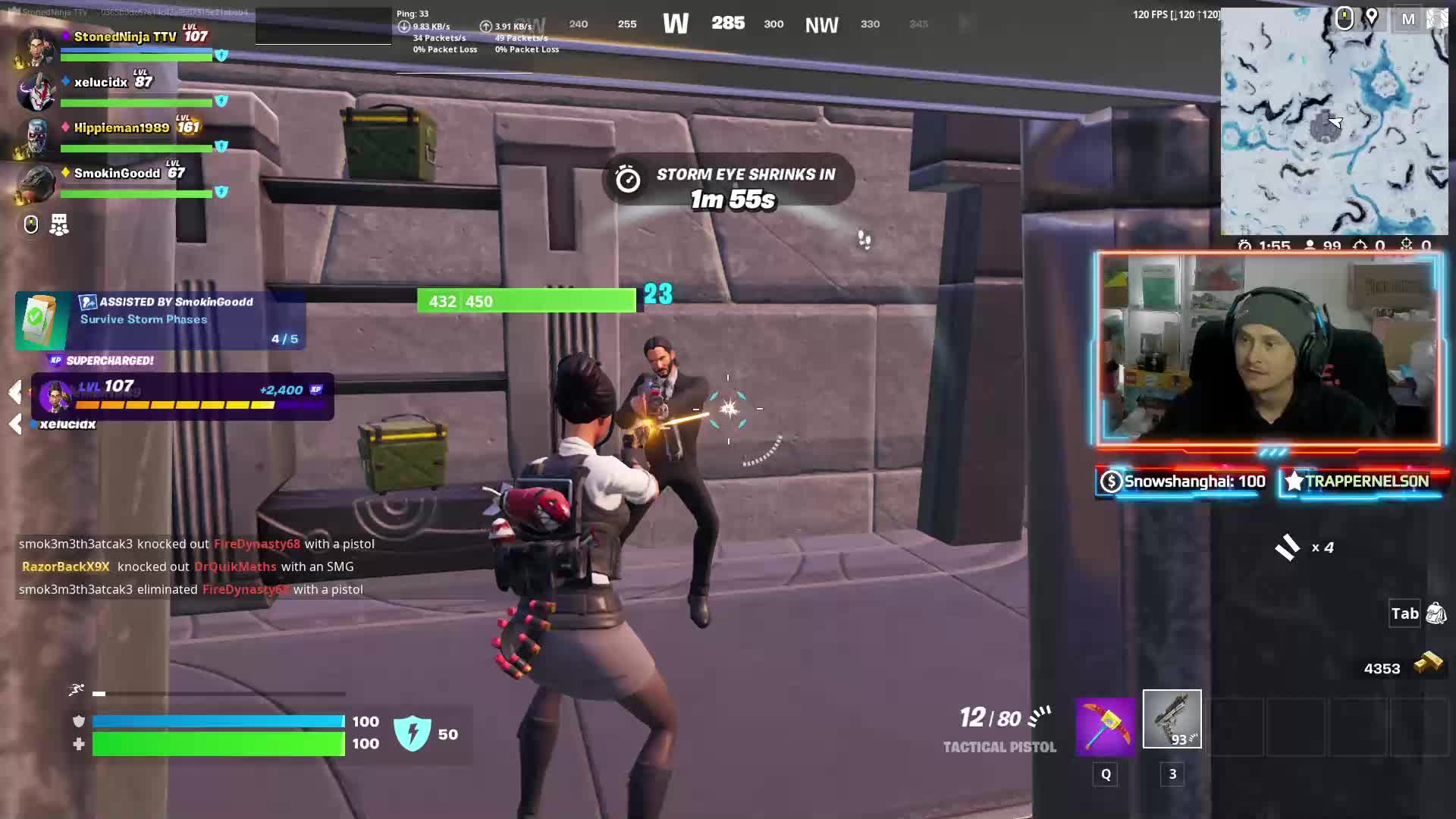 took out the whole squad BING BONG