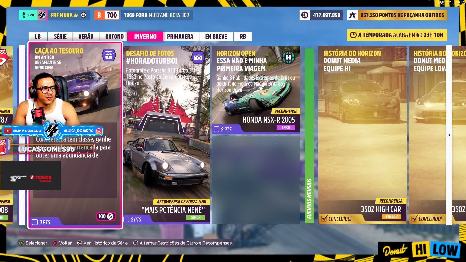 Toma essa clipada mostra