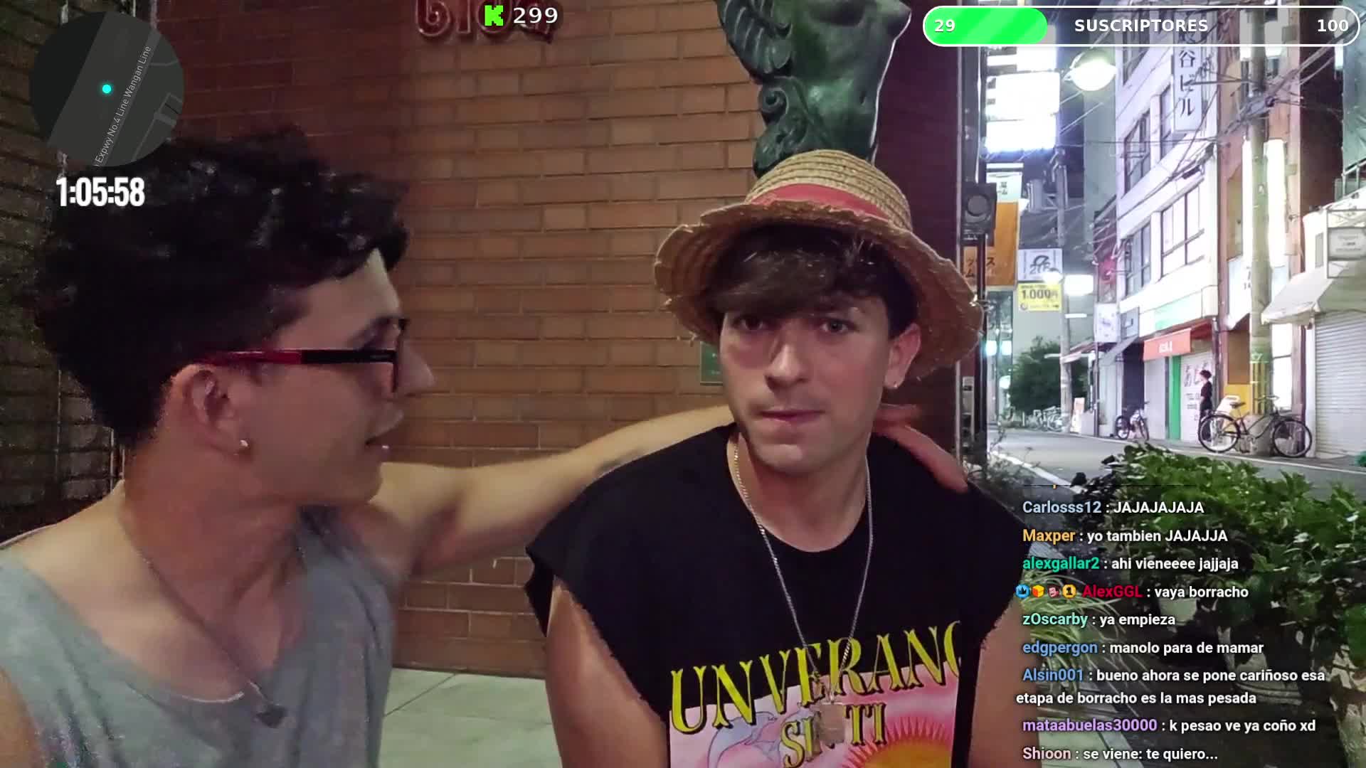 megaborracho en su momento menos esquizofrenico