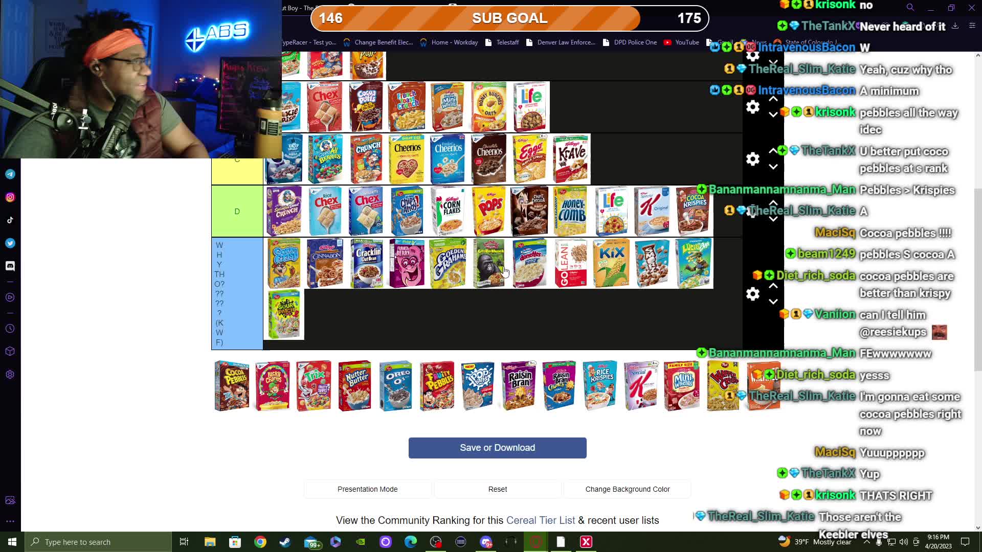 They can Snap, Crackle and Pop their way...