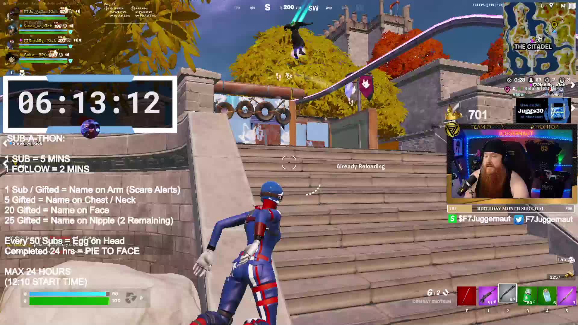 Juggy screaming like a girl!🤣