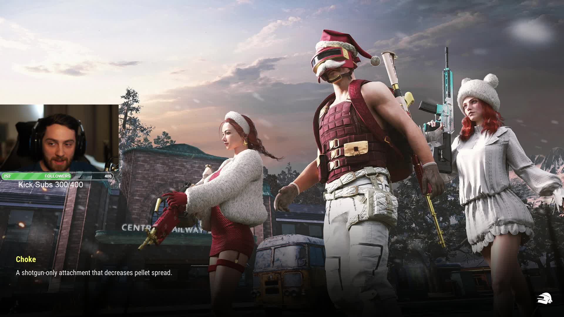 toe emote at 500 subs