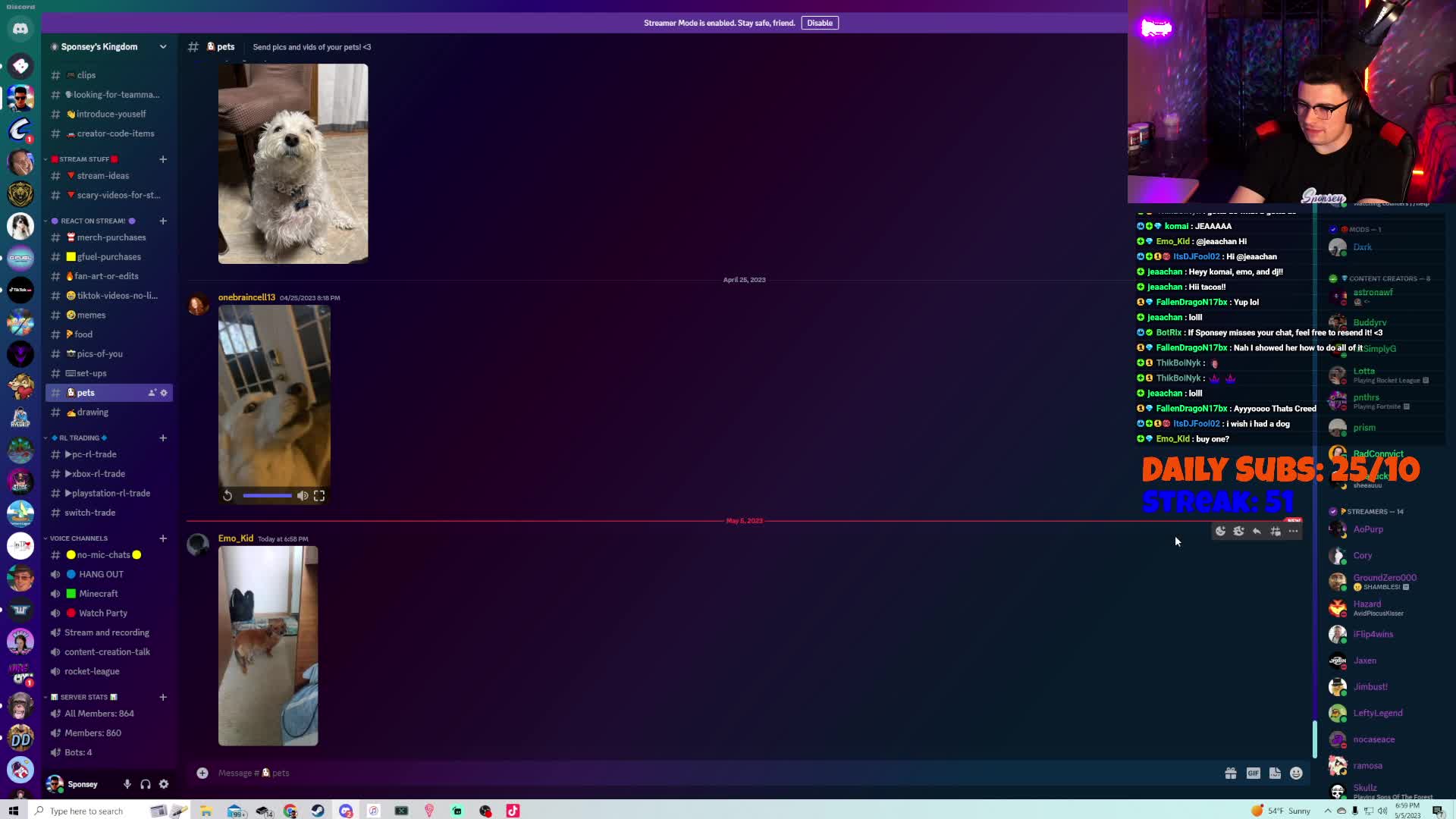 I does the most stupid shit but i still watch him