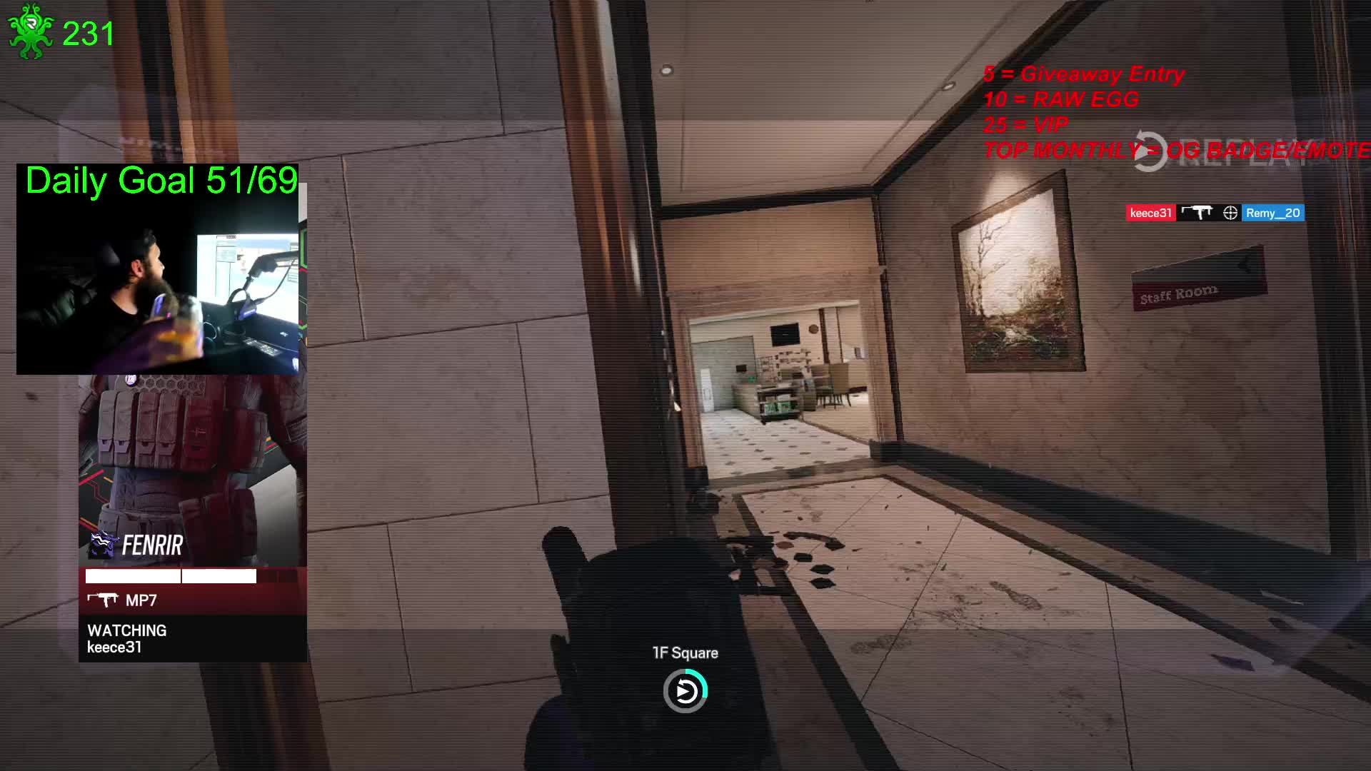 30g of protein down the throat hole