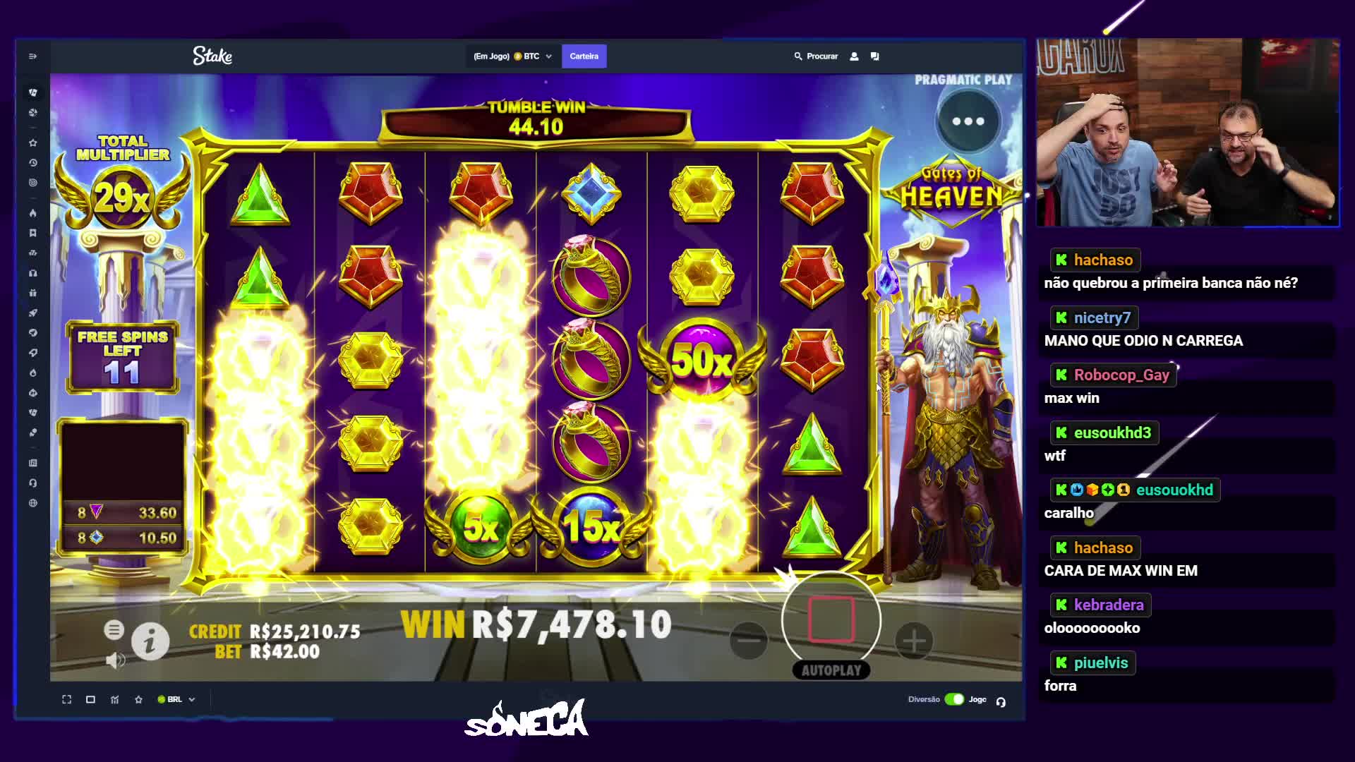 MAX WIN NO VELHO DO RAIO