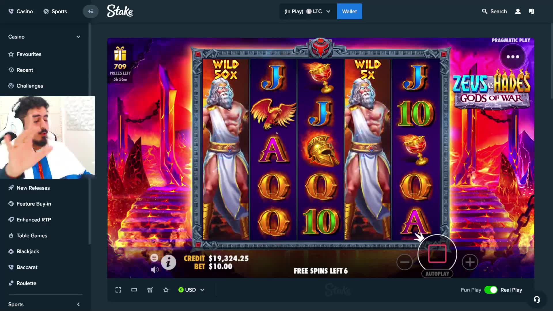 ZEUS VS HADES MAX WIN!
