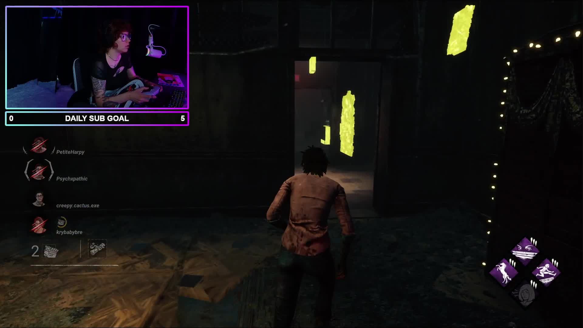 "just fucking hit me already"