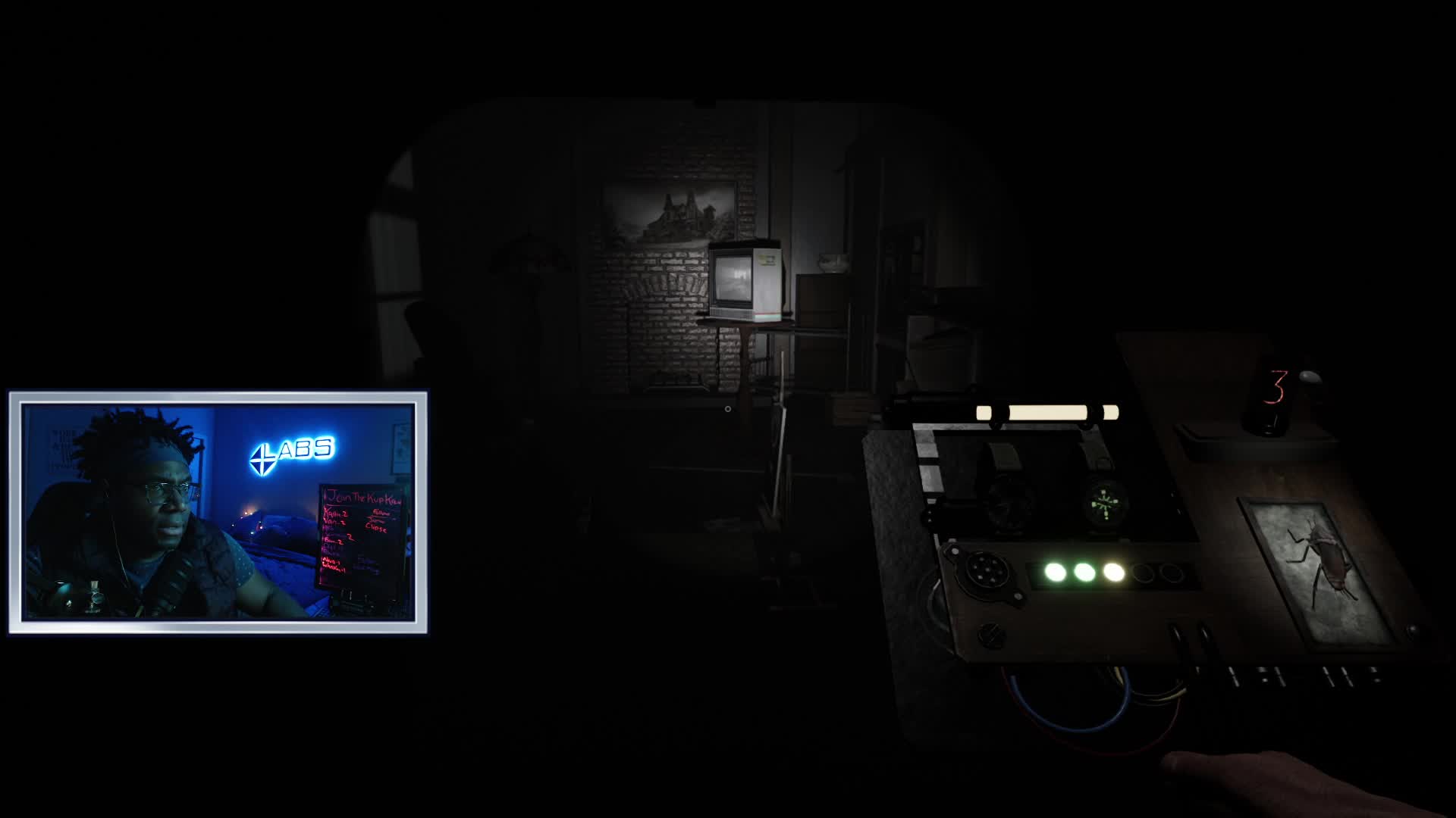 HE GOT WAY TO SCARED!