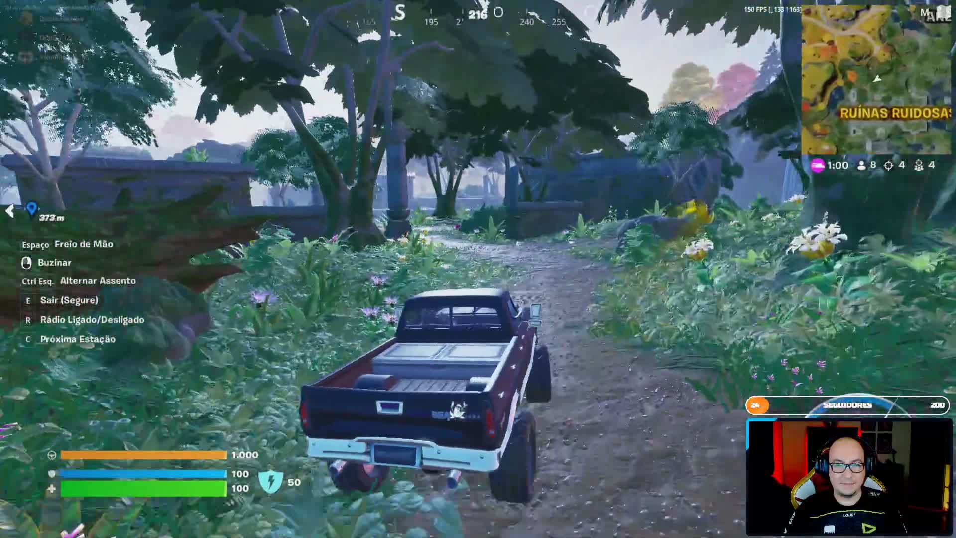 Explodi com uma planta