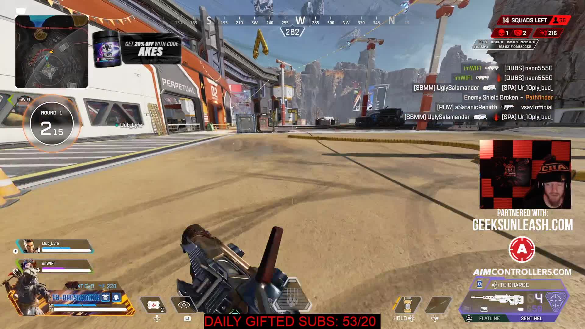 hit em with the snipe, hit em with the wink