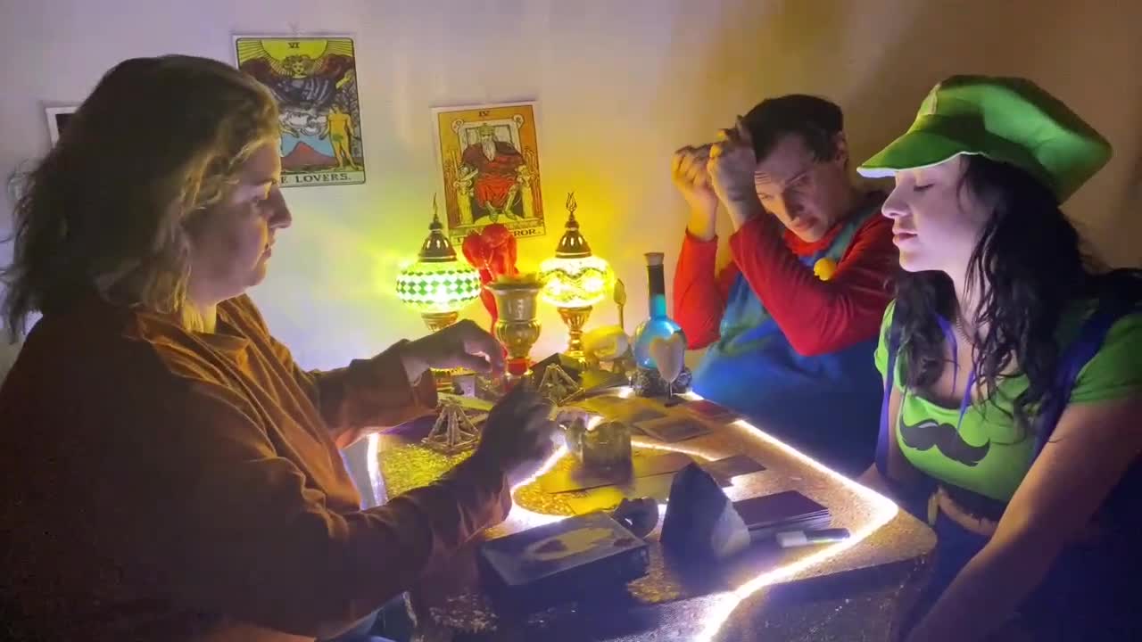 When you take your girl to the fortune teller