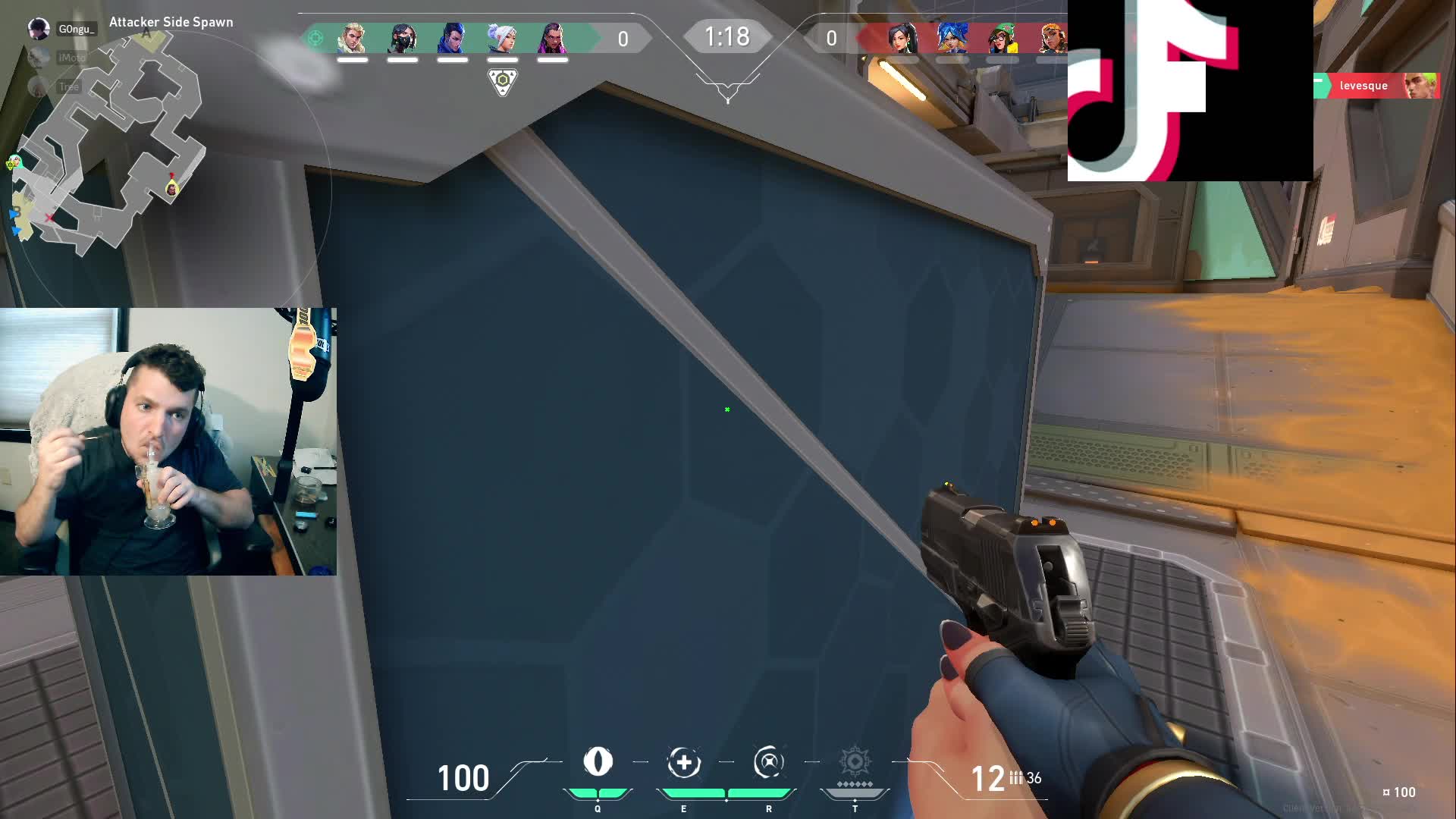 kill while hitting the dab