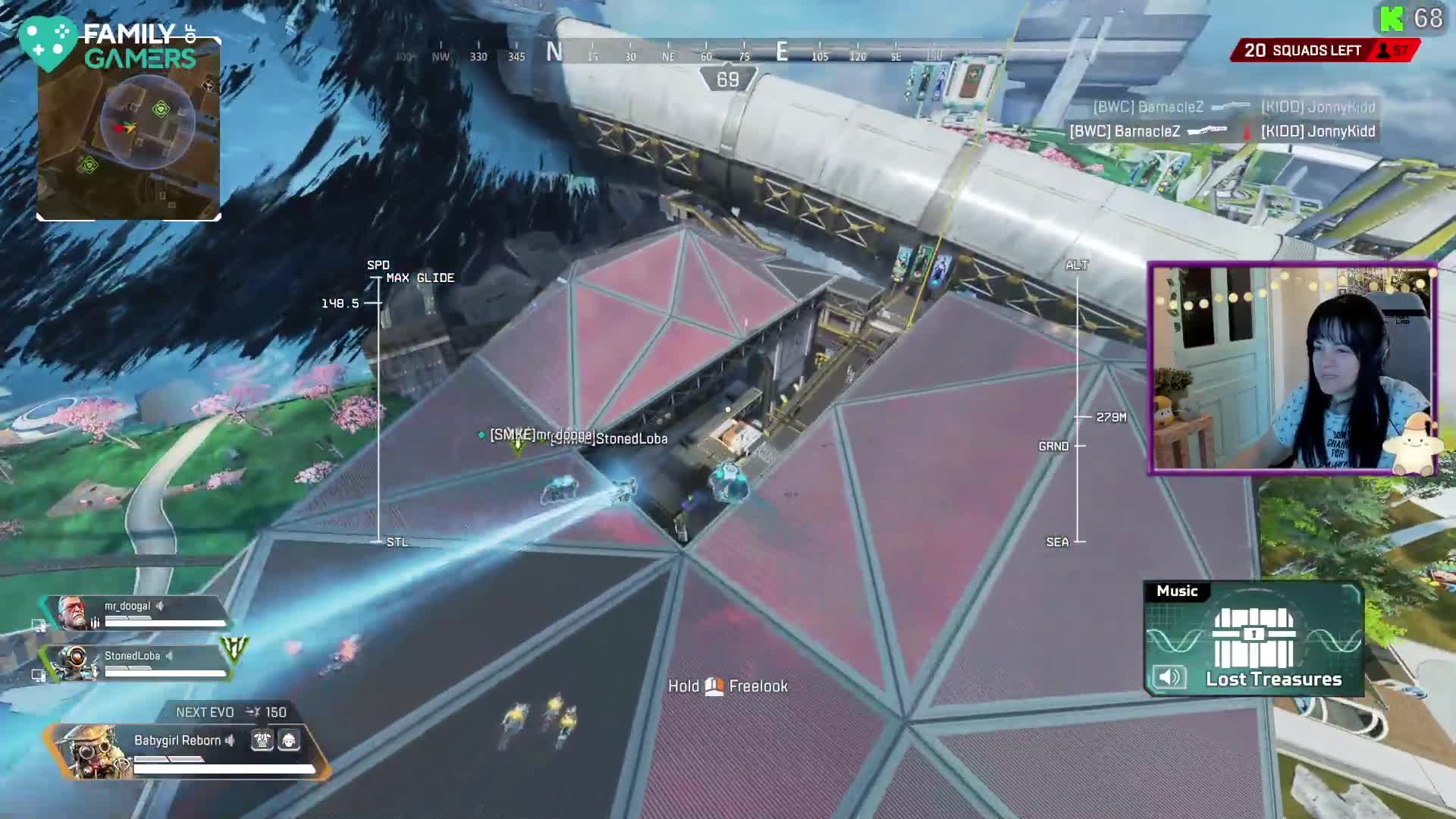 Bgirl falls off the map