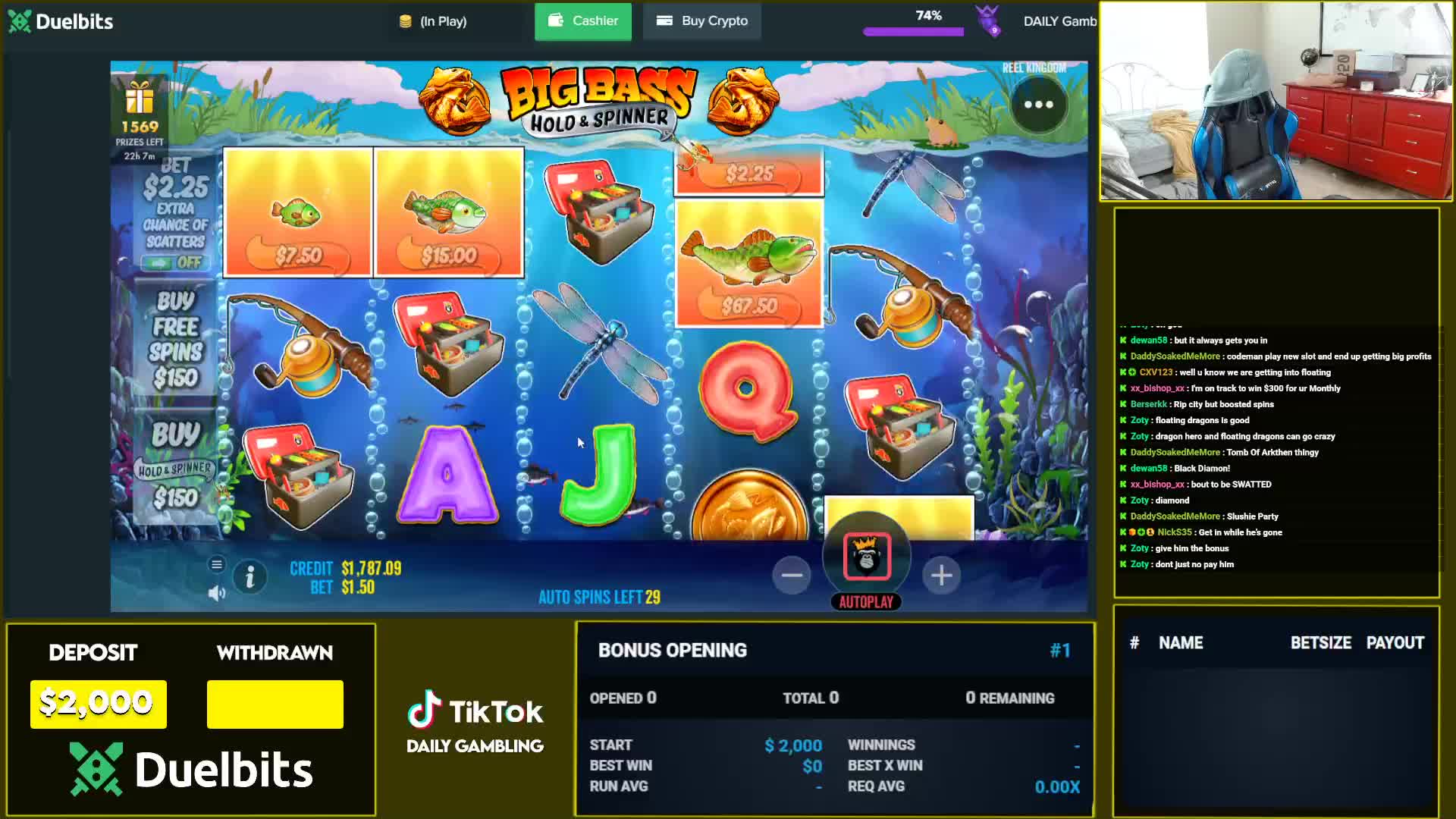 750 fish