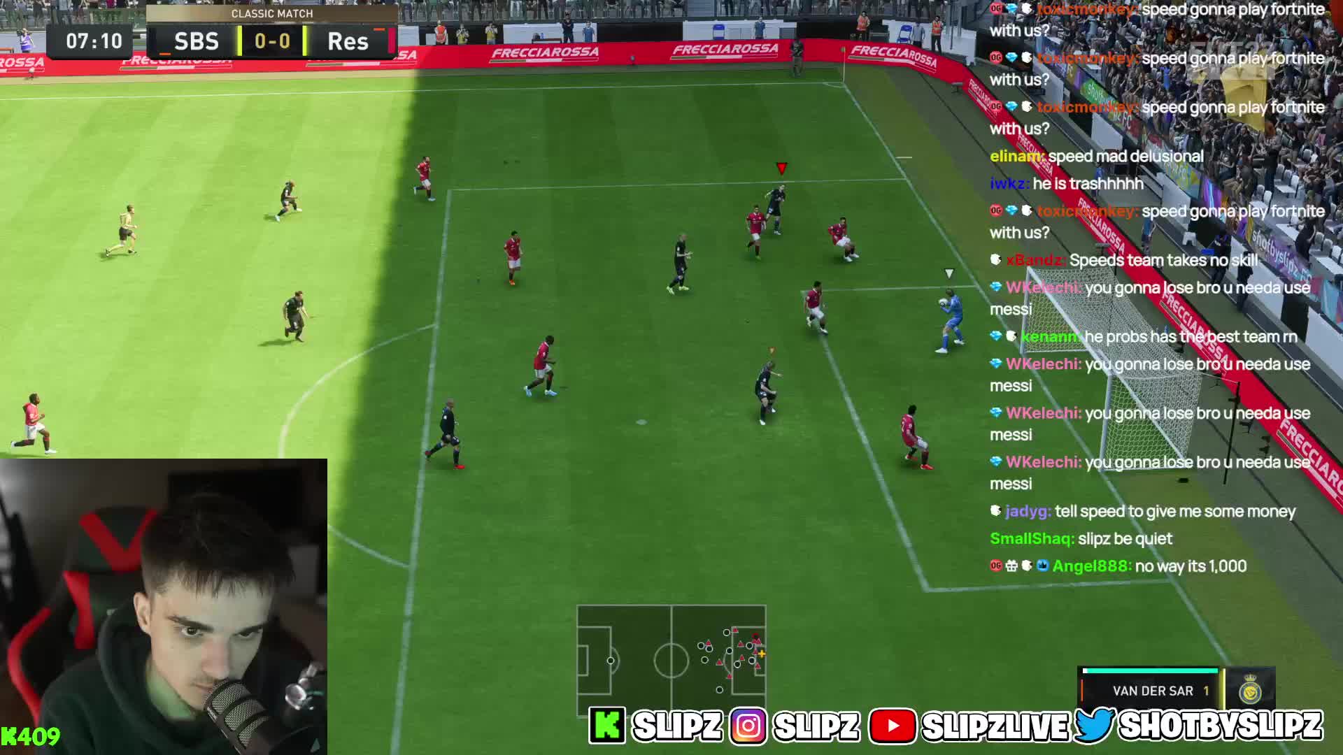 Slipz rafe against speed