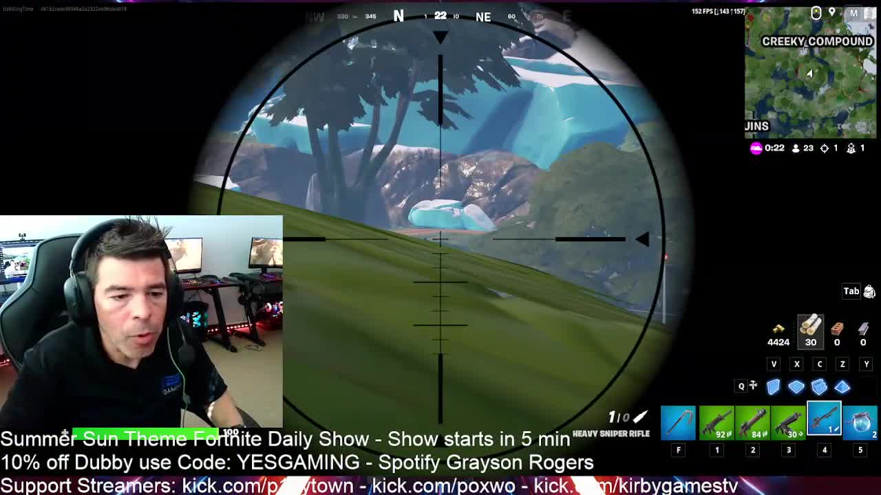 Treetop No Look Snipe