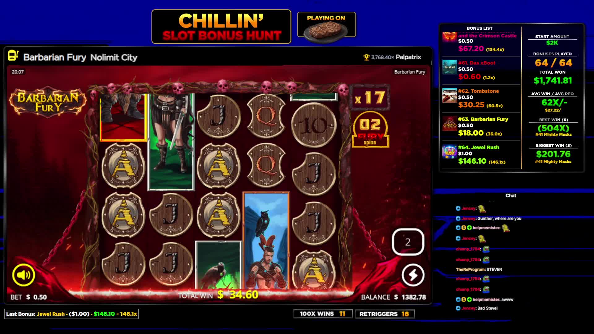 Barbarian Fury does it again!!!!!