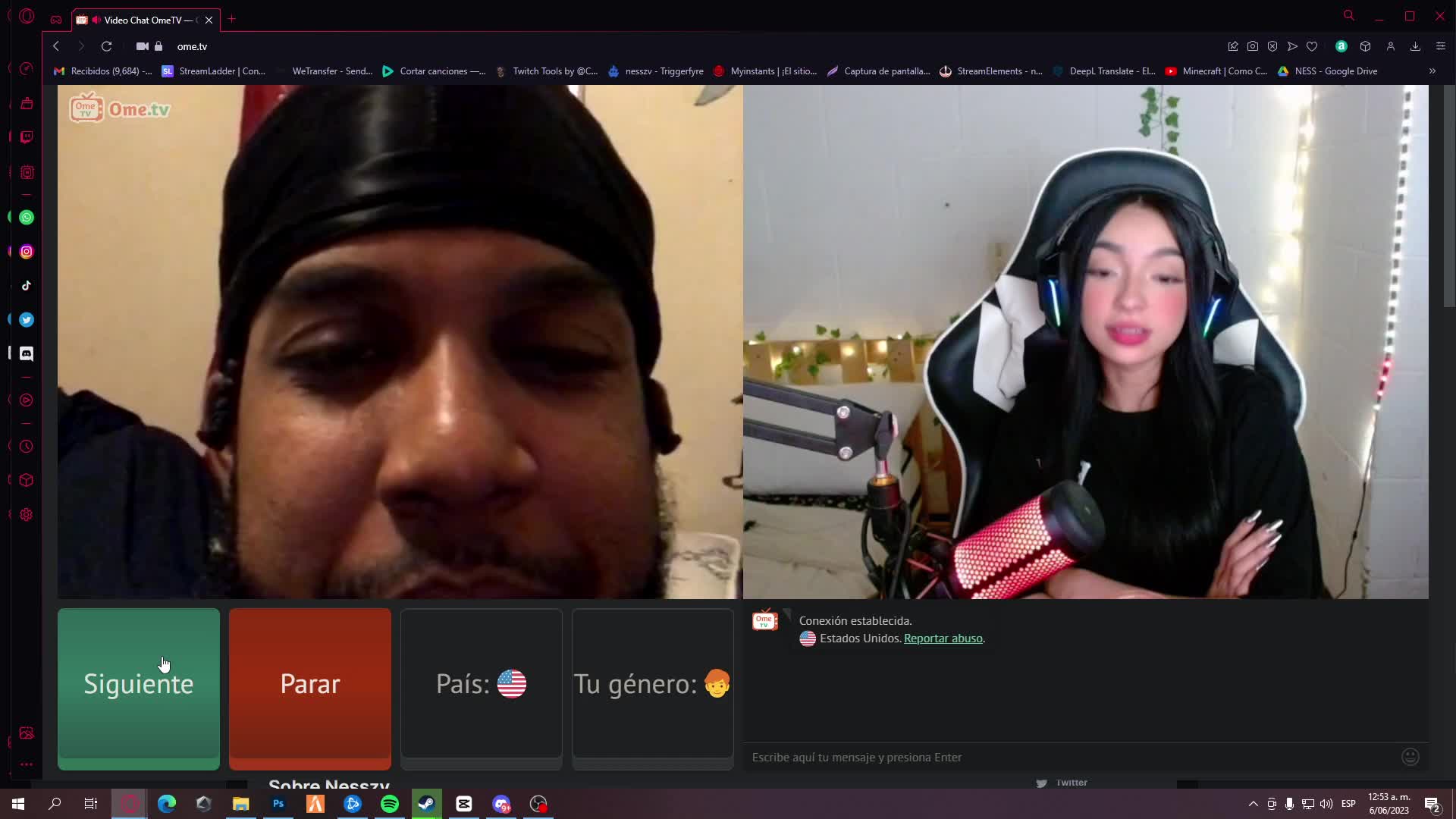 Dominicano insultando a la hermana de NESS >.