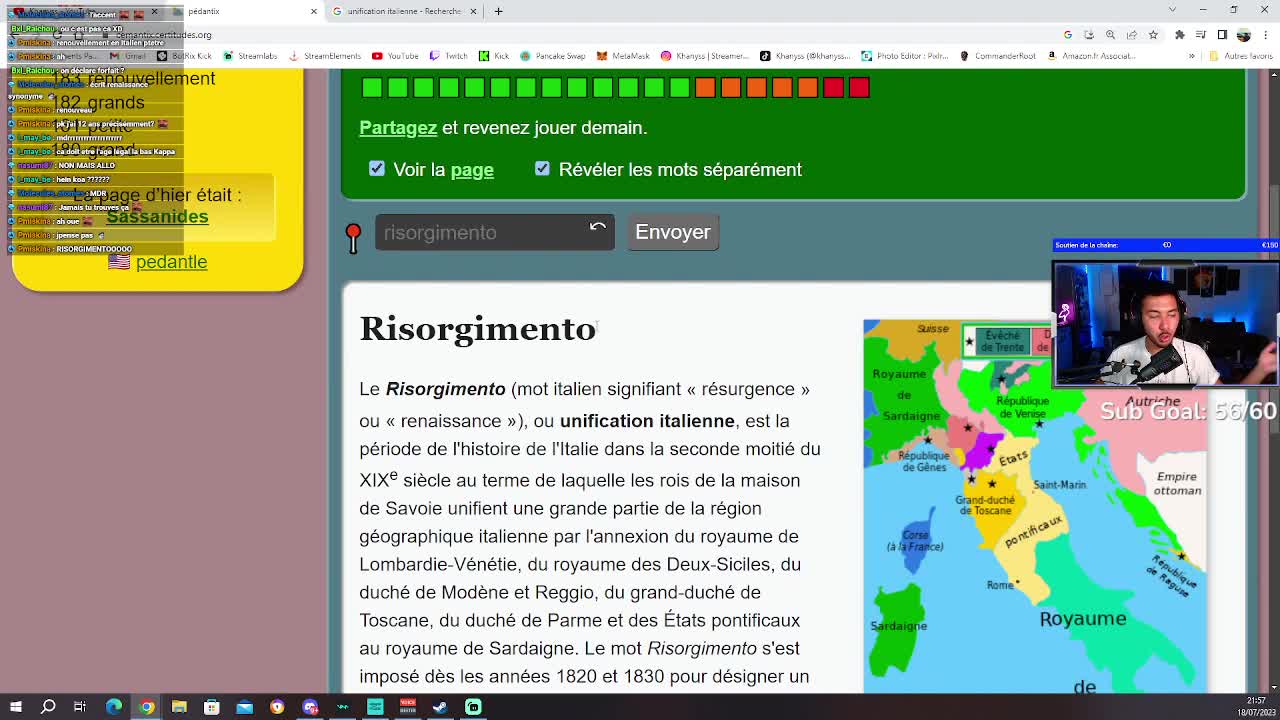 il fait bien l'italien ?