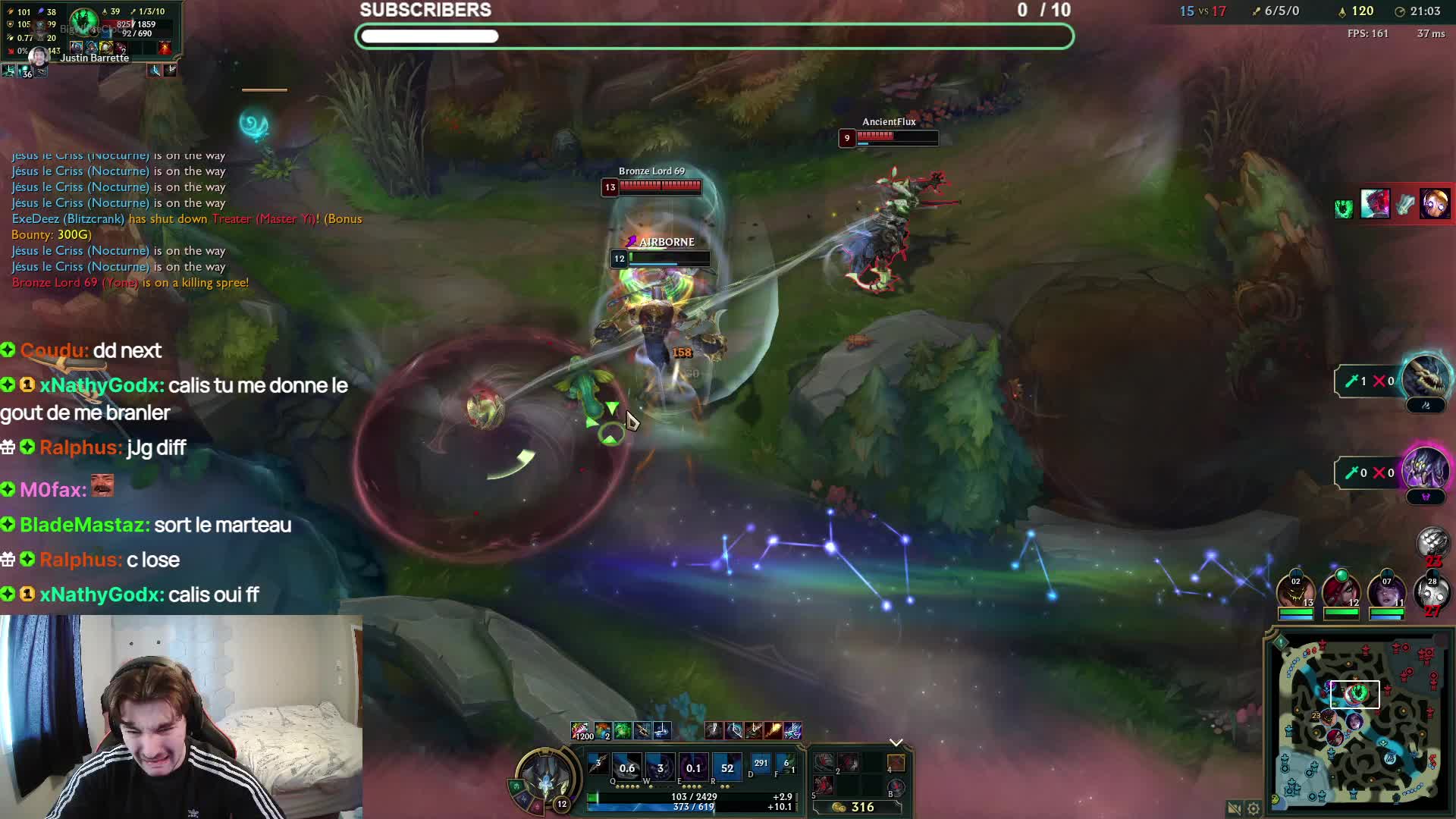 petit pleurnichard qui ce fais voler son lunch