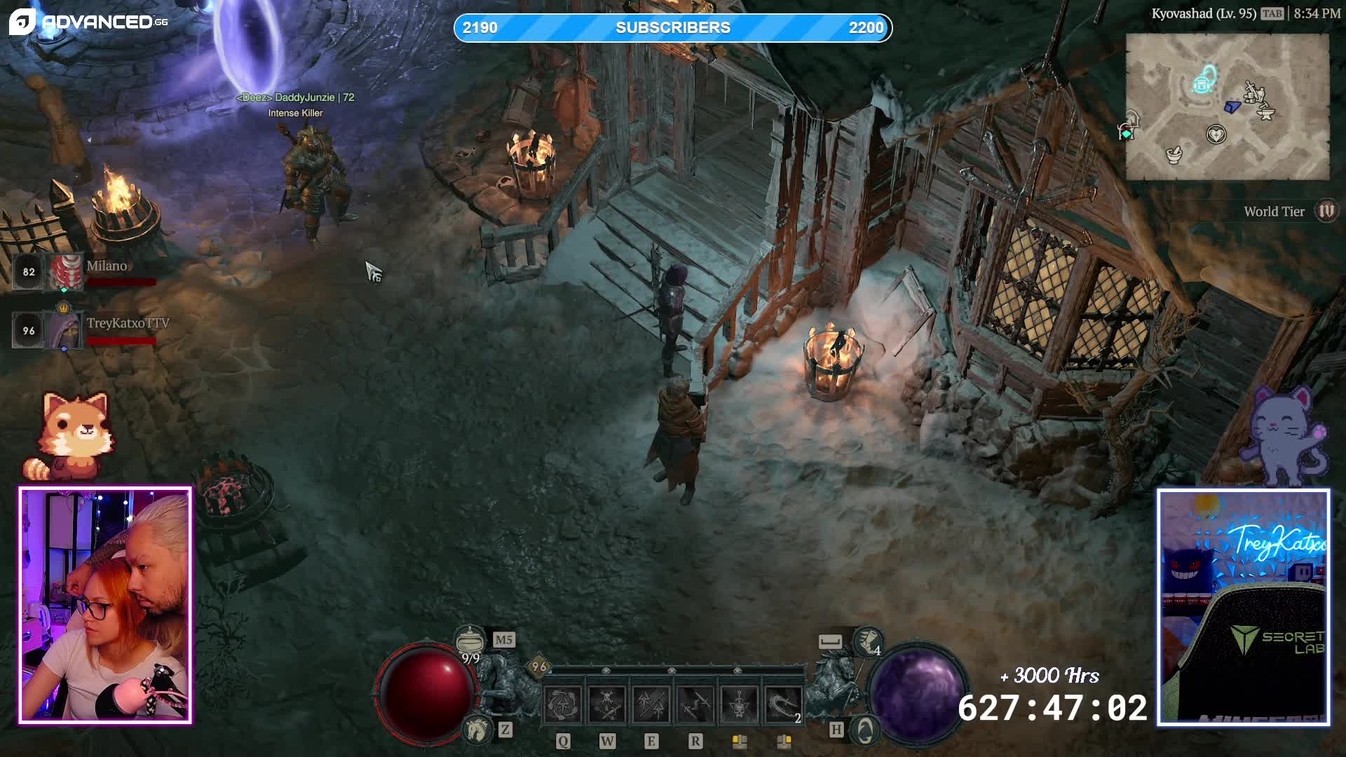 Recap: Trey's not himself when he's hungry!!!