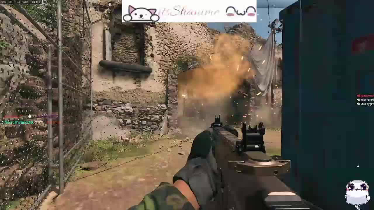 Shoving gas up their ass!