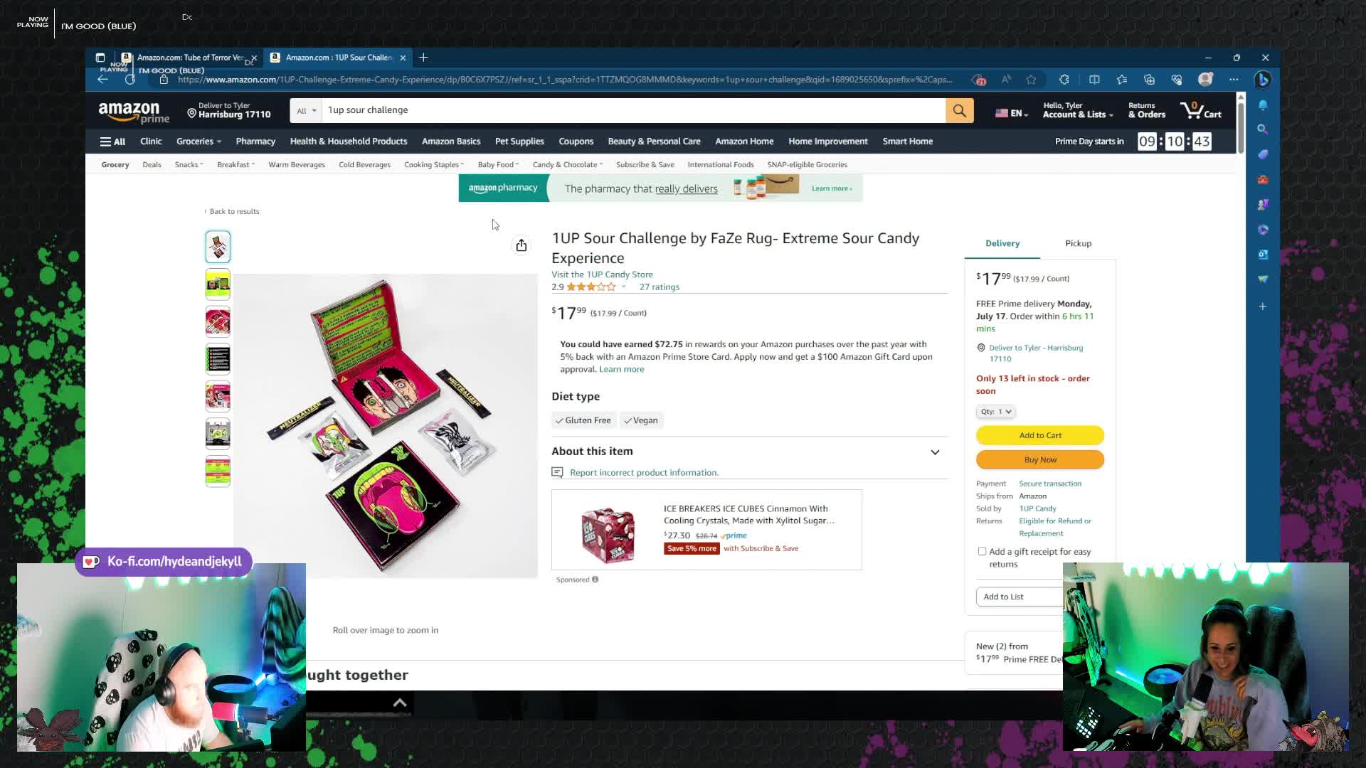 Jek's taking Nuts and Balls in the mouth!!!