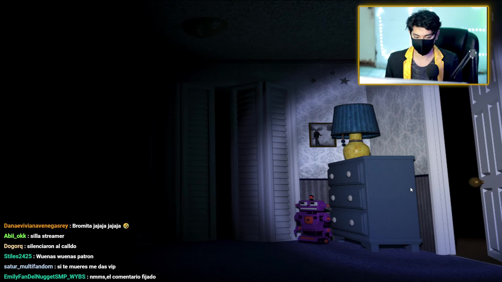 primer sus de silencio en fnaf 4