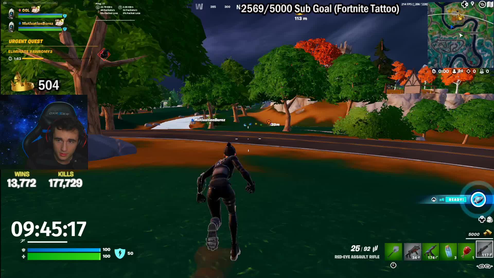 Burnz freaking out at OGL lmao