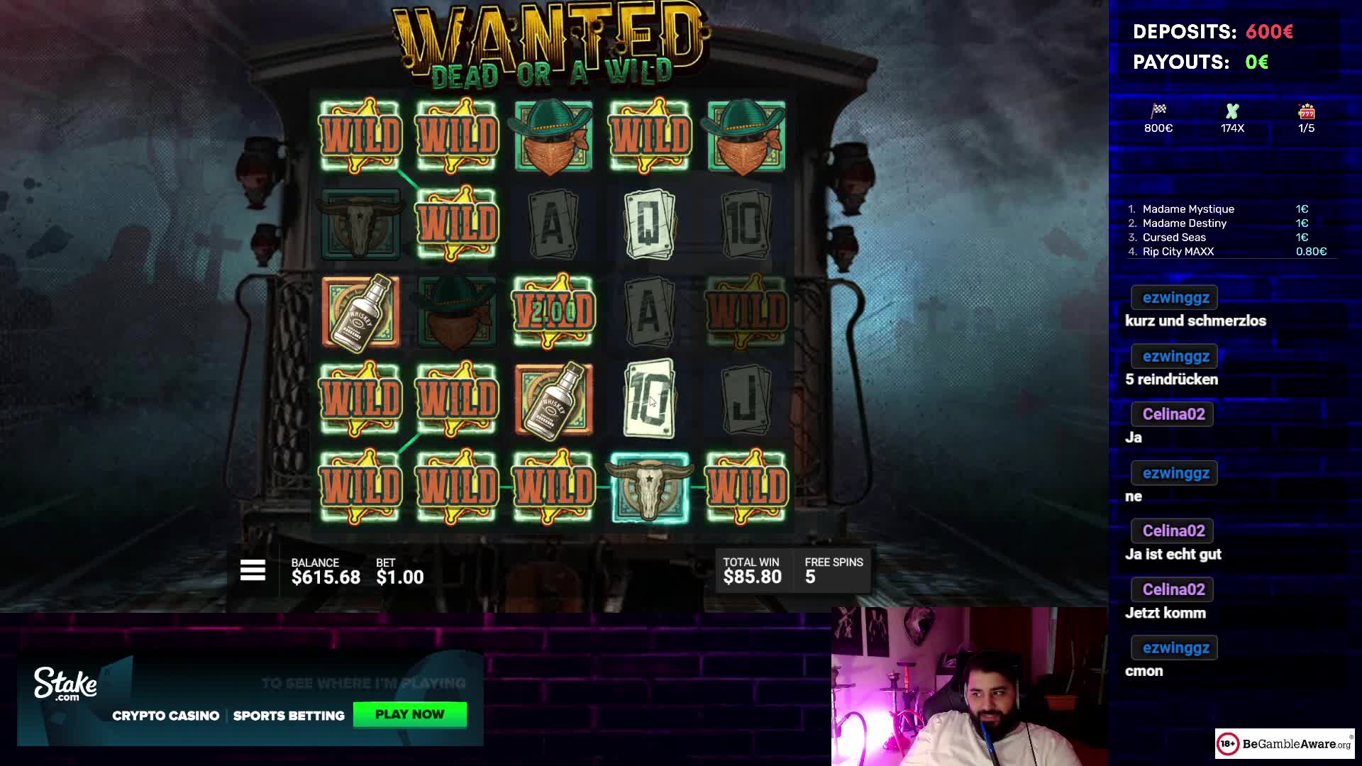 Wanted Big Train Hit