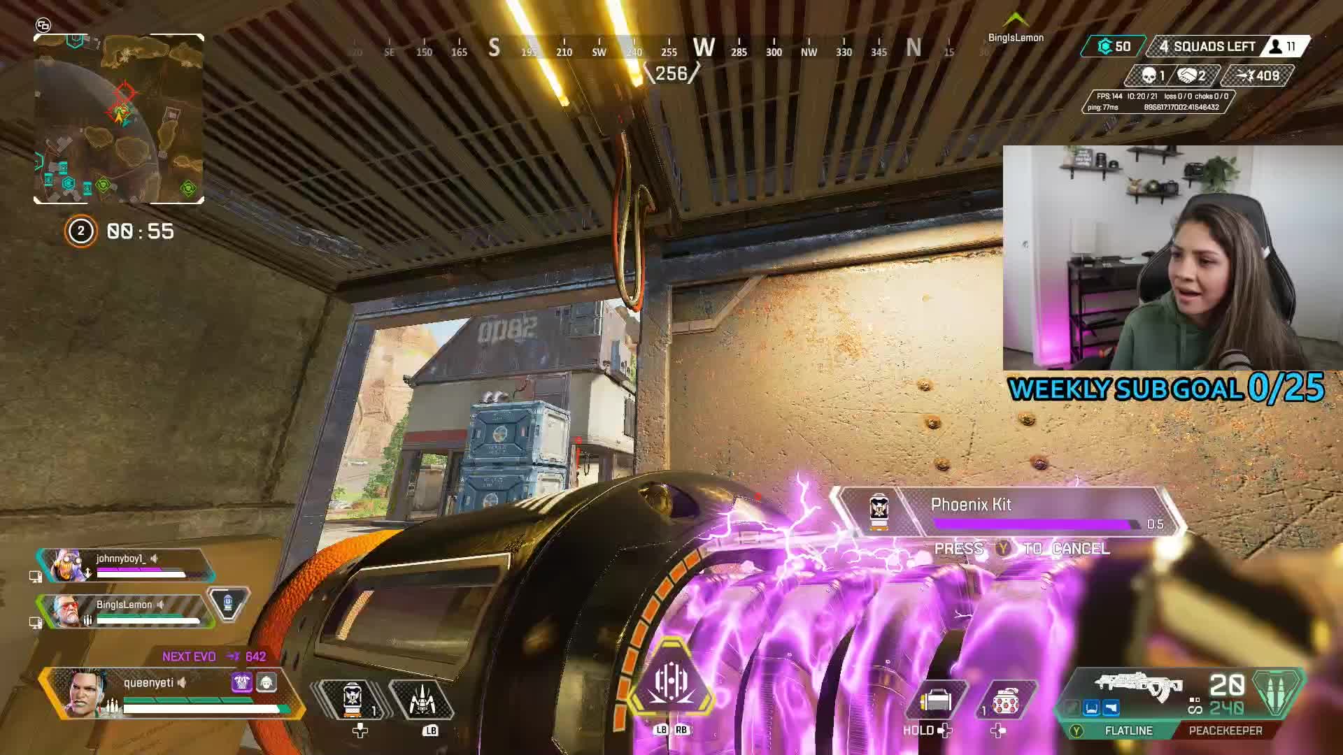 nothing but a thong on