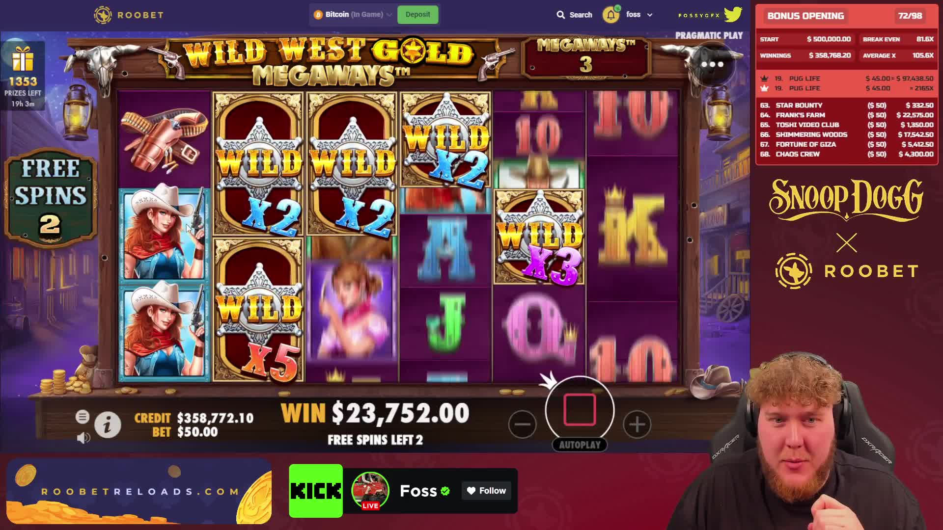 Wild West Gold pays huge!