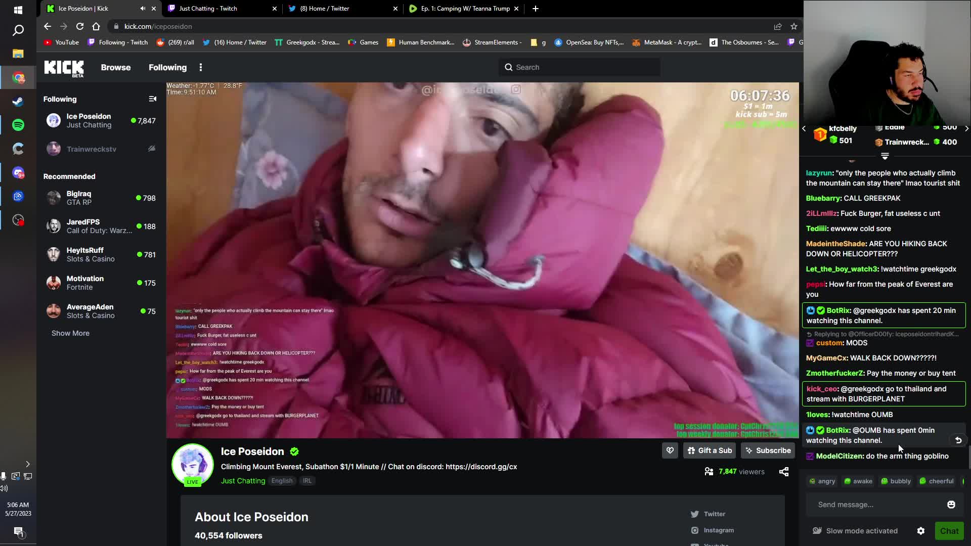 nothing here just greek cutting his nails