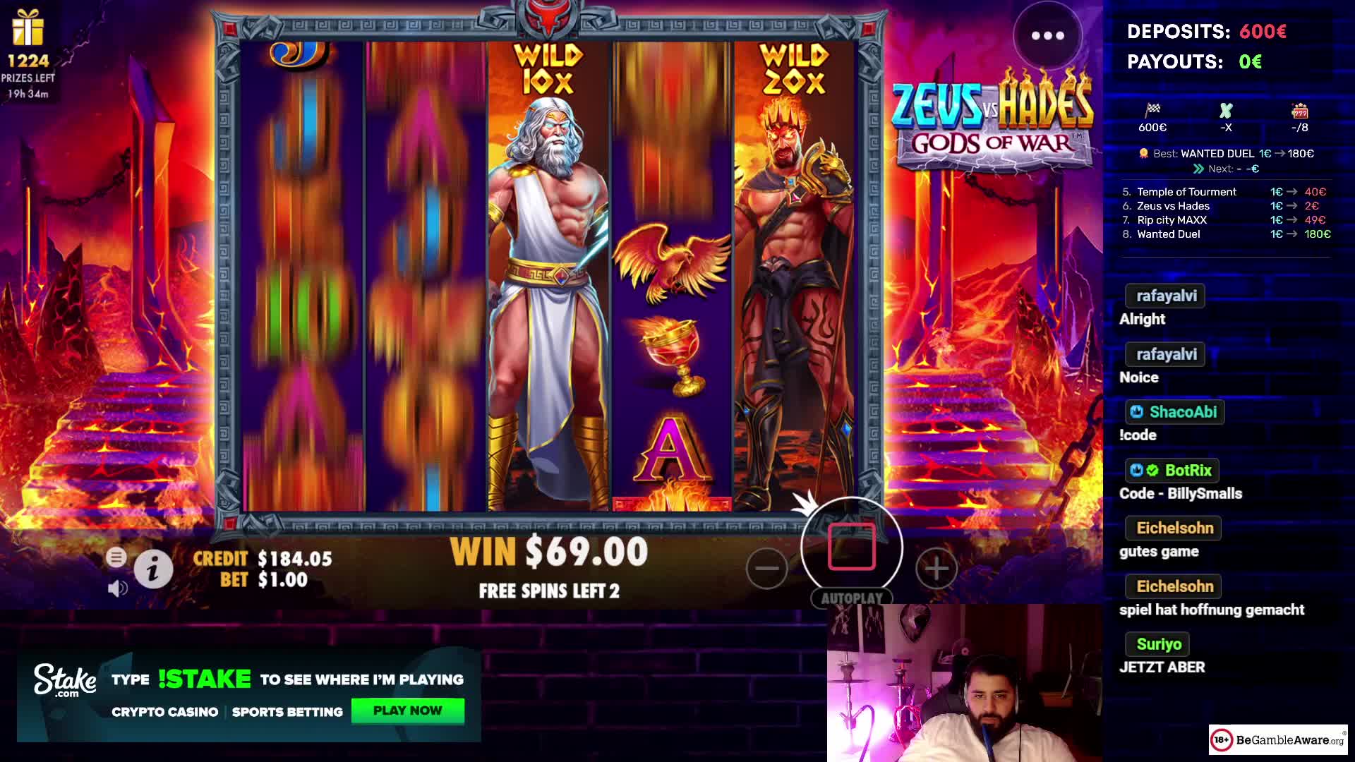 Zeus Vs Hades Big Hit
