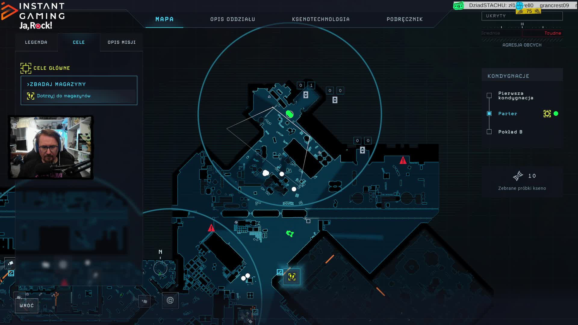 Obcy bierze przekąskę